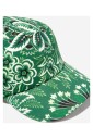 green-floral-paisley-cap