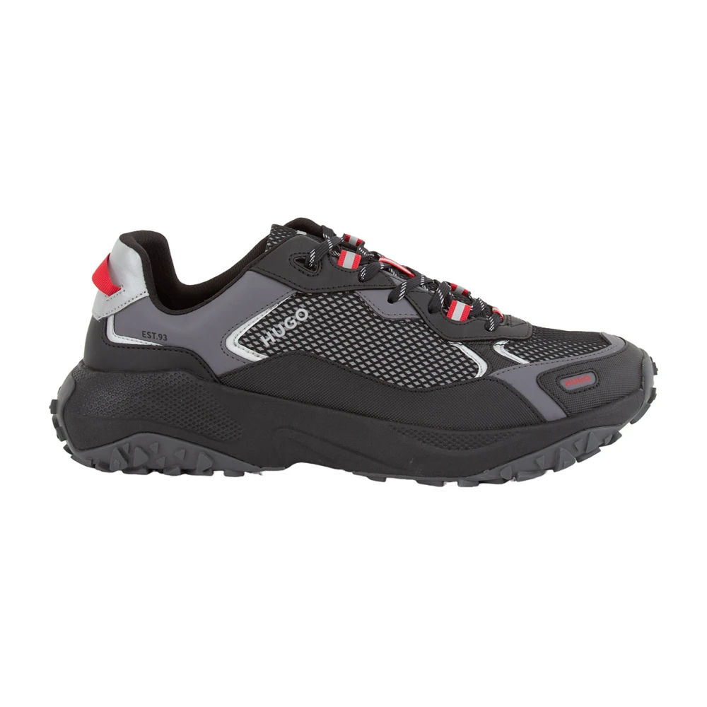 Hugo Zwarte Sneaker Schoenen Heren Schoenen