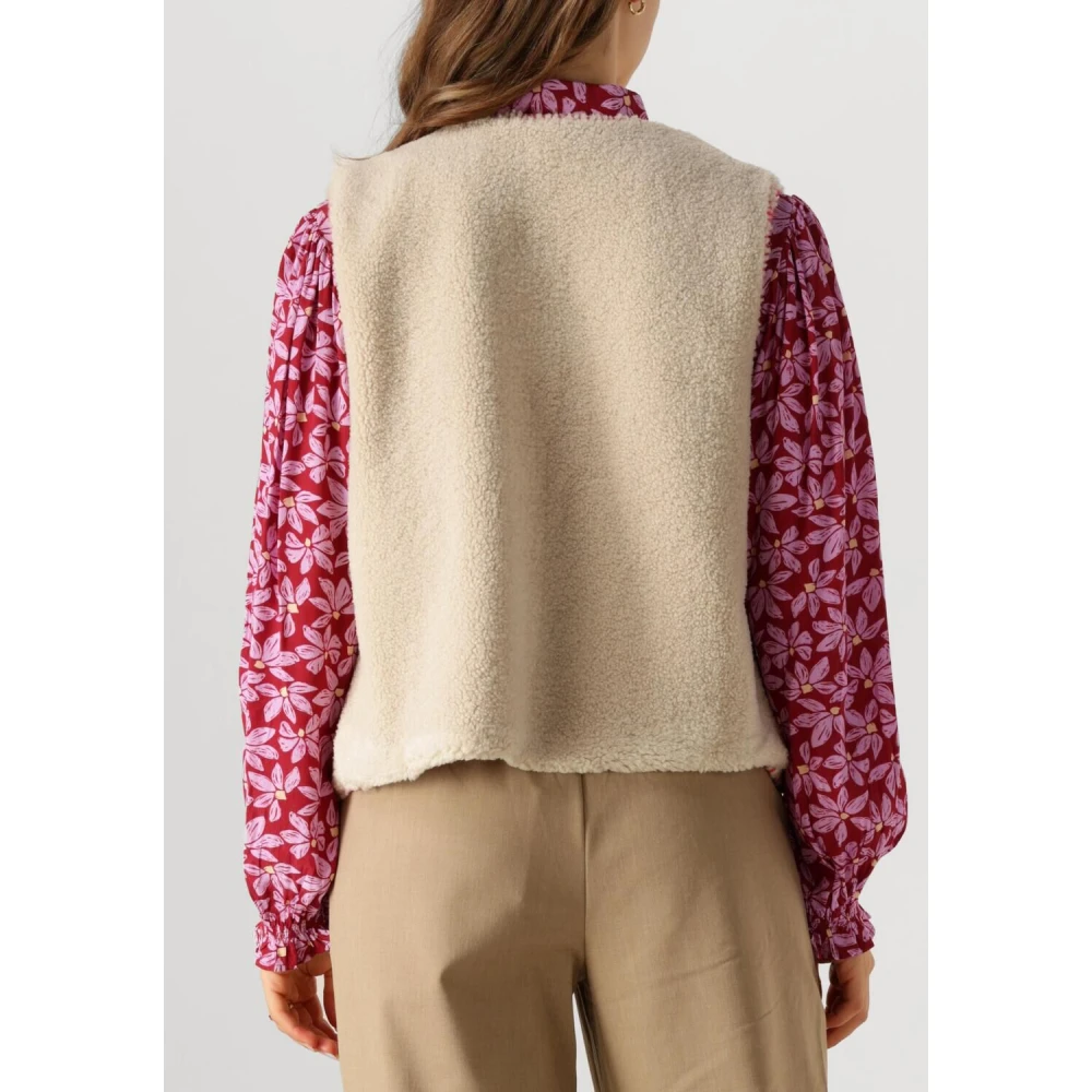 Ydence Beige Blazers Gilet Evelynn Beige Dames
