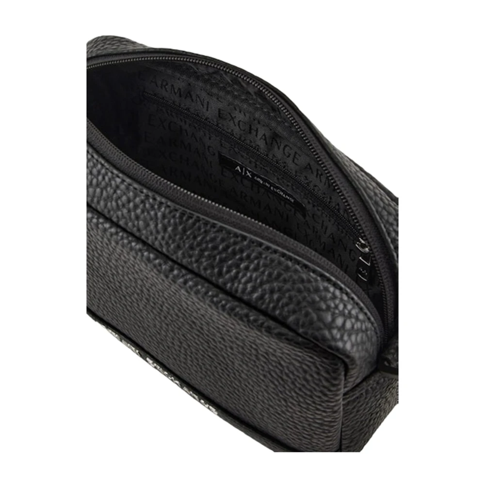 Armani Exchange Tas met ritssluiting Black Heren