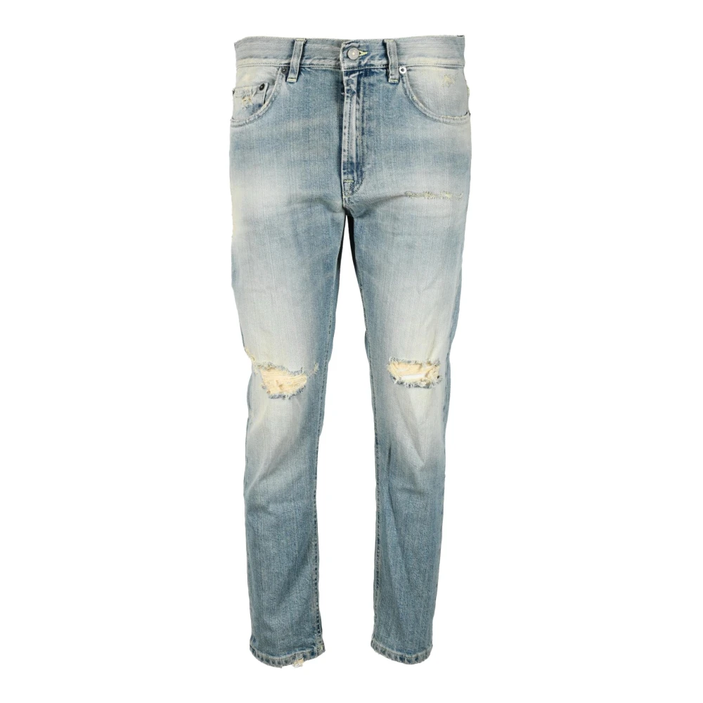 Dondup Mila Rits Jeans Blue Dames