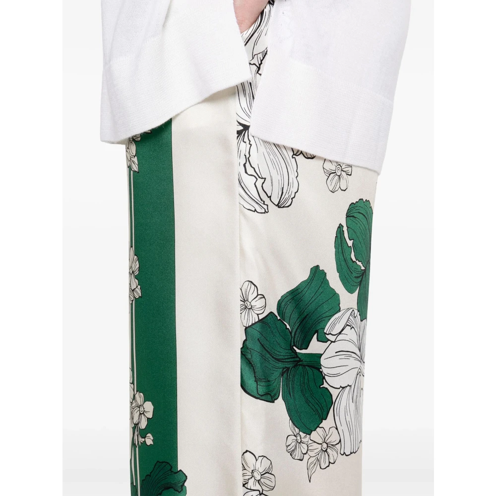 P.a.r.o.s.h. Groene Casual Broek voor Vrouwen Green Dames