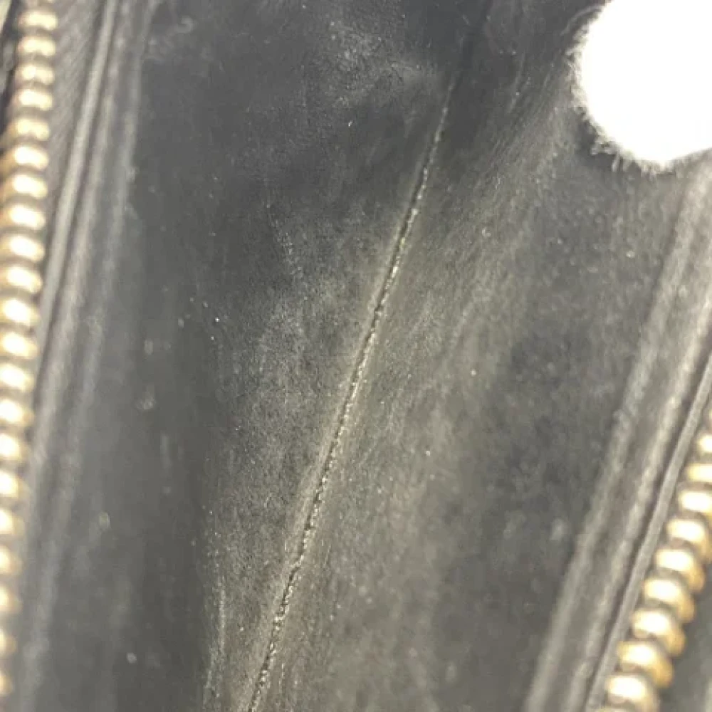 Louis Vuitton Vintage Pre-owned Canvas wallets Black Dames