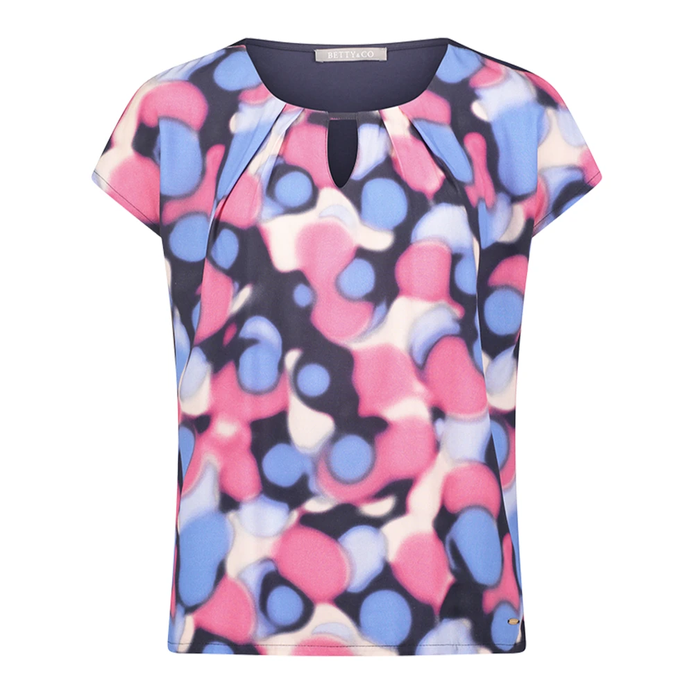 Betty & Co Polkadot Blouse Shirt Multicolor Dames