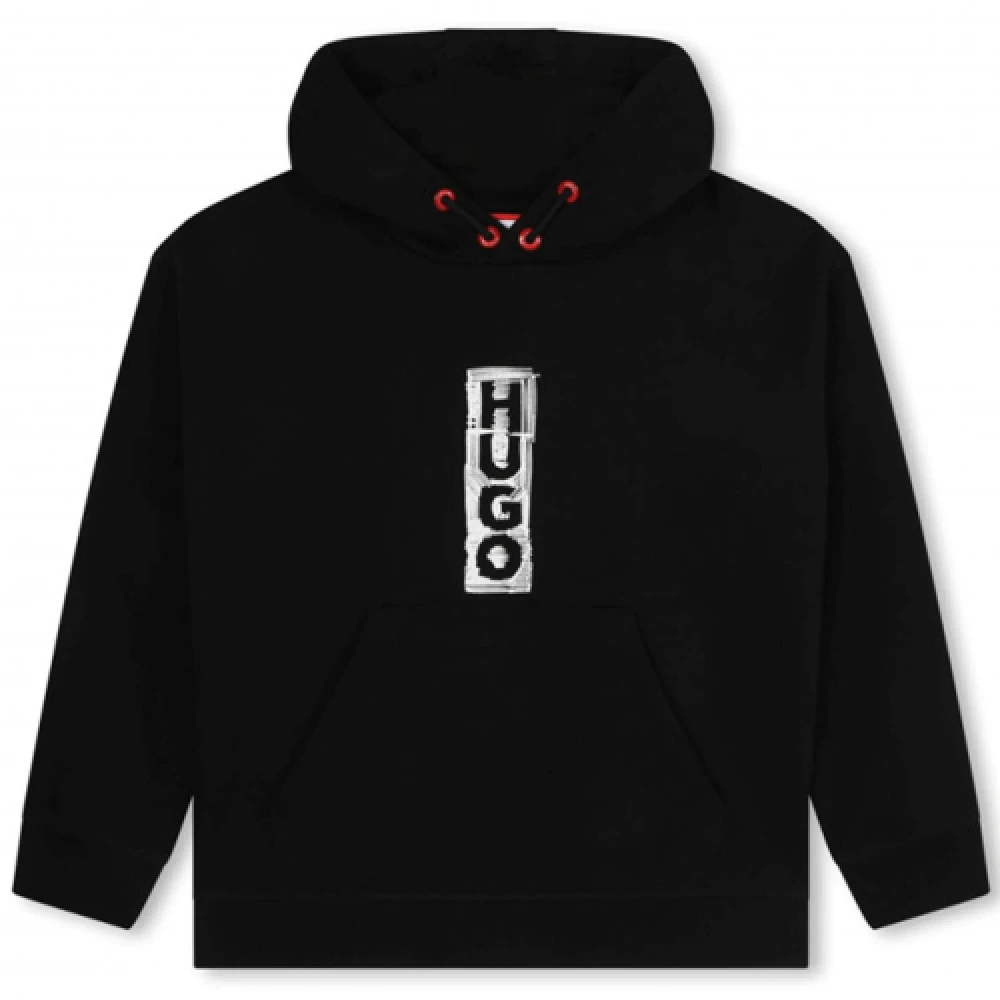 Hugo Boss Junior Svart Hugo Sweatshirt Black, Flicka