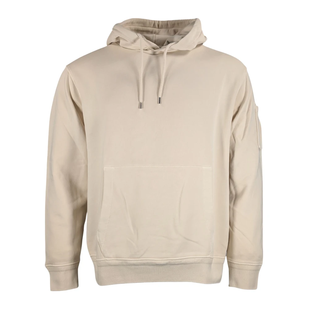 C.p. Company Men's Beige Hoodies, Xl, Sweat Hooded