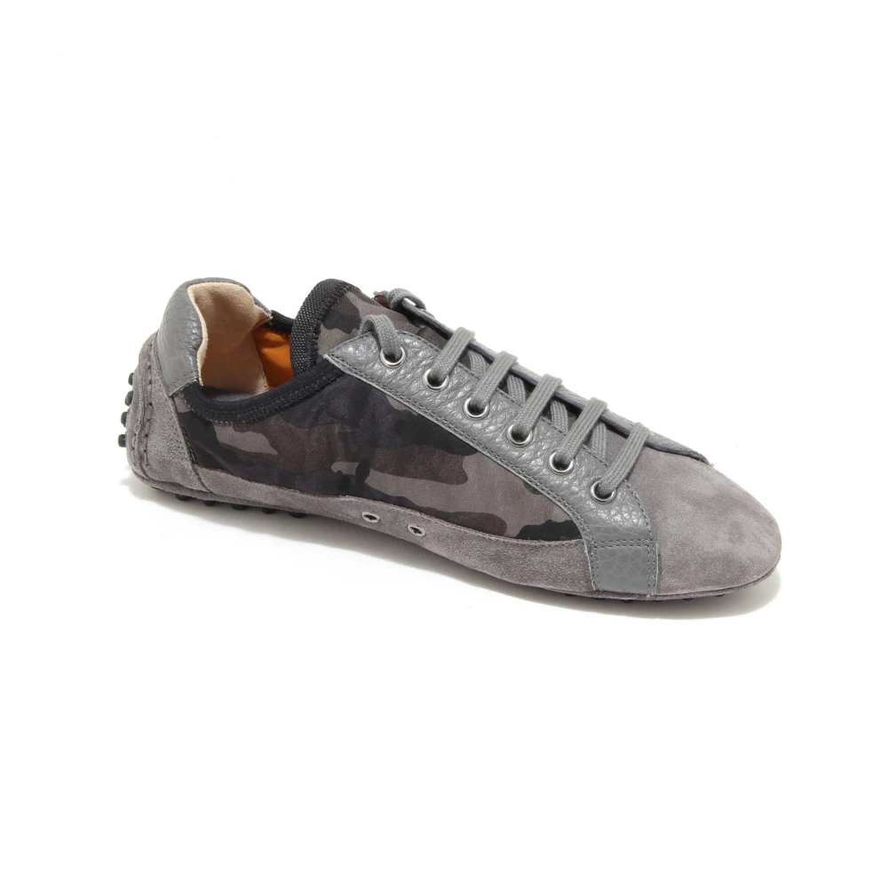 Car Shoe Camouflage Slip-On Schoenen Dames Schoenen Grijs