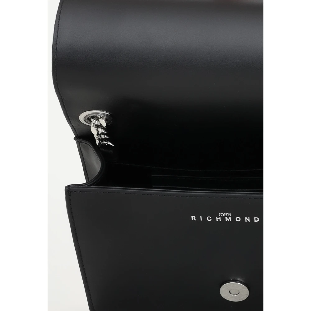 Richmond Zwarte schoudertas met strass-detail Black Dames