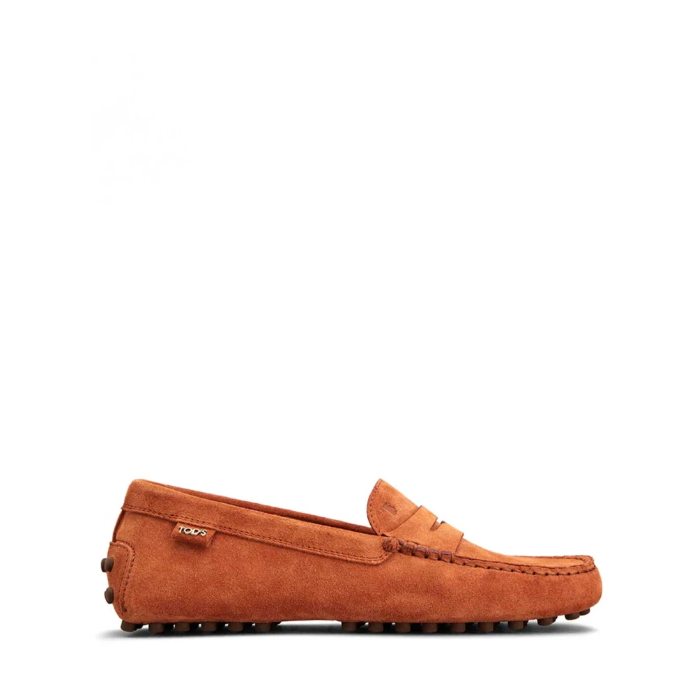 TOD'S Stijlvolle Loafers voor Mannen Brown Dames