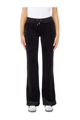 flared-velour-bukser-med-lav-talje