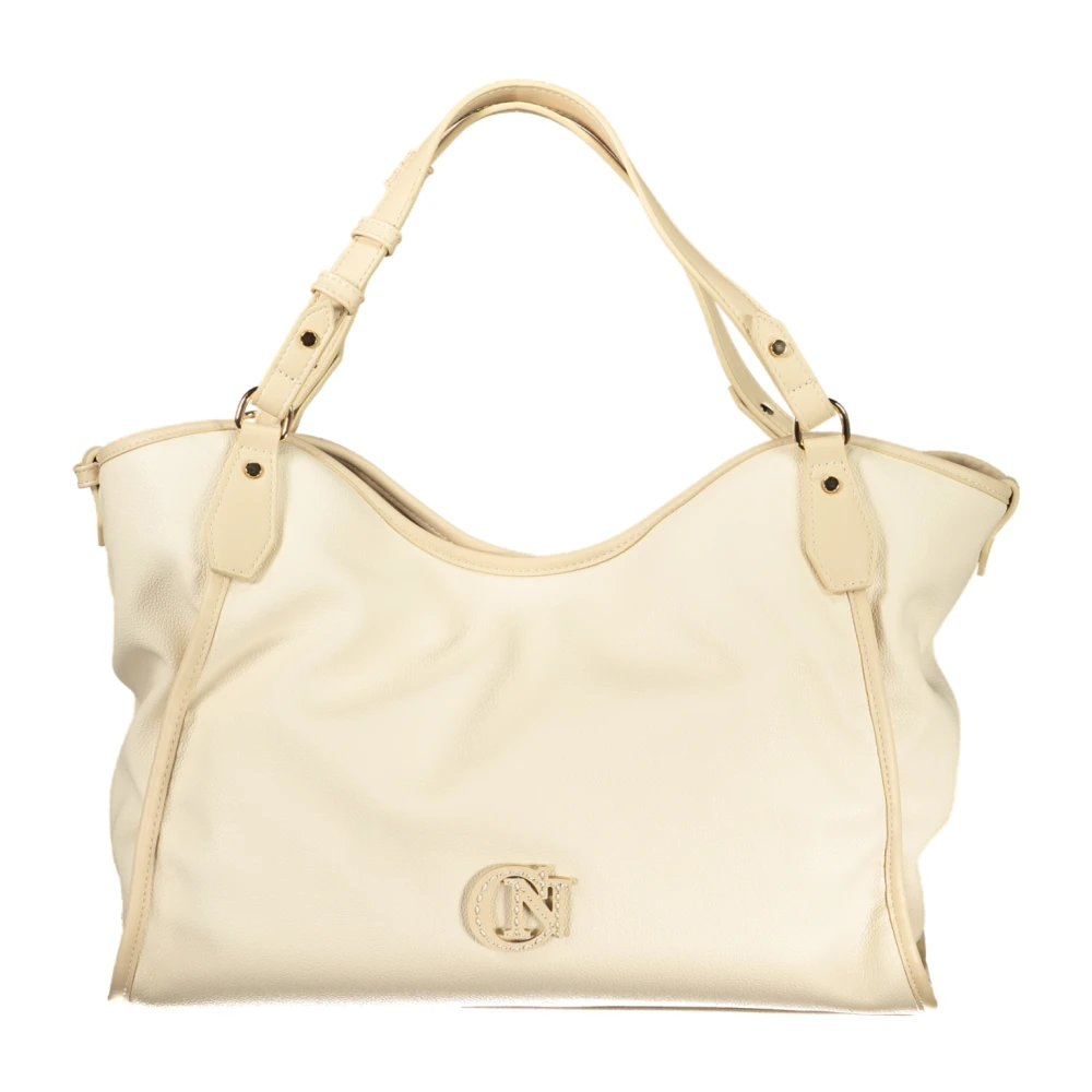 Cafènoir Women's Beige 2-Handle Shoulder Bag