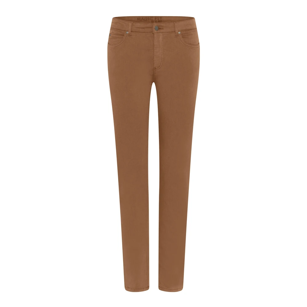 C.ro Women's Brown Skinny Fit Jeans, 2XL, Skinny Jeans