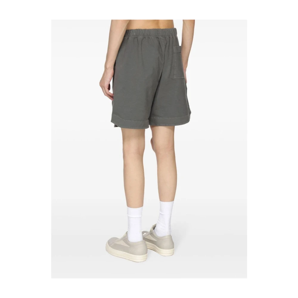 Gr10K Bruine Utility Shorts met Elastische Taille Gray Heren