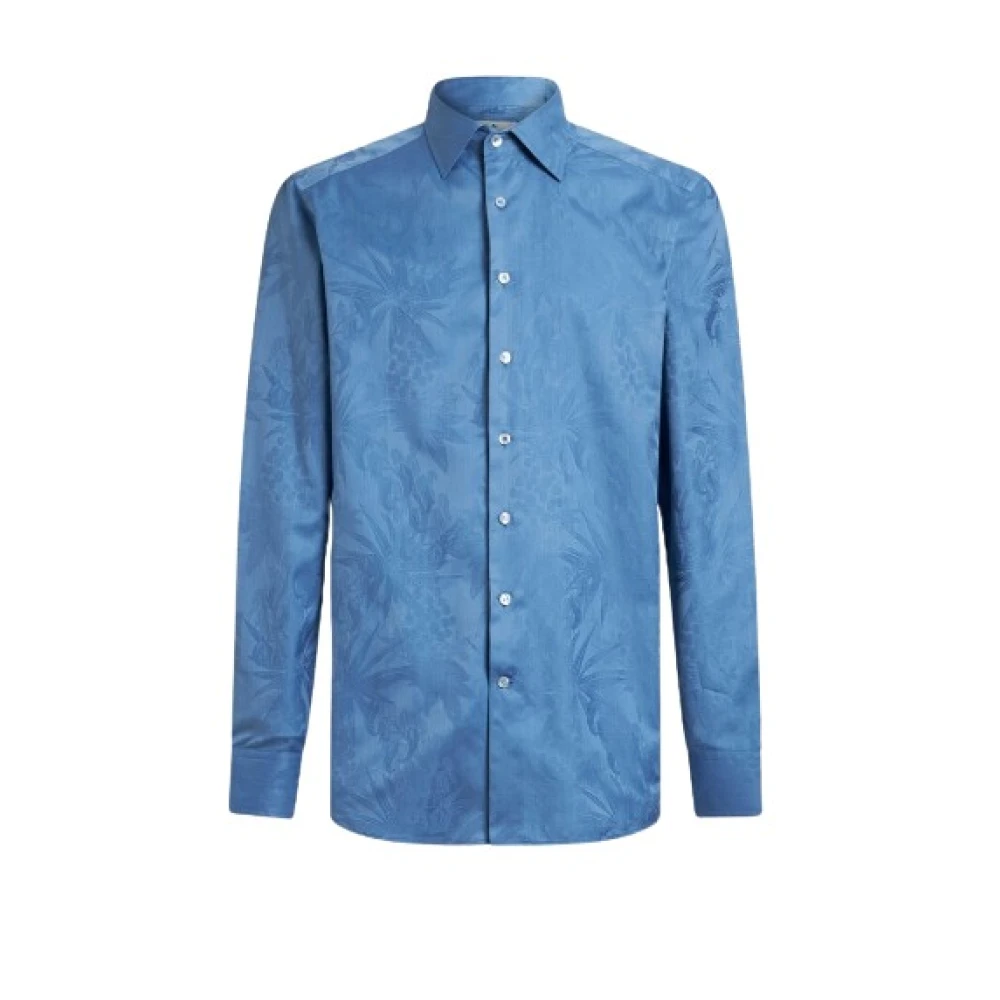 ETRO Stijlvolle Overhemden Collectie Blue Heren