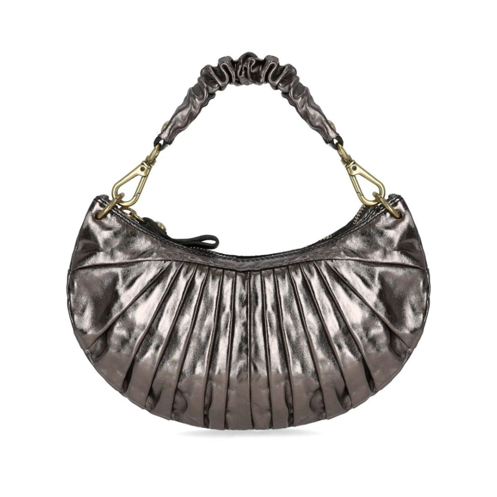 Campomaggi Grå Luna Axelremsväska