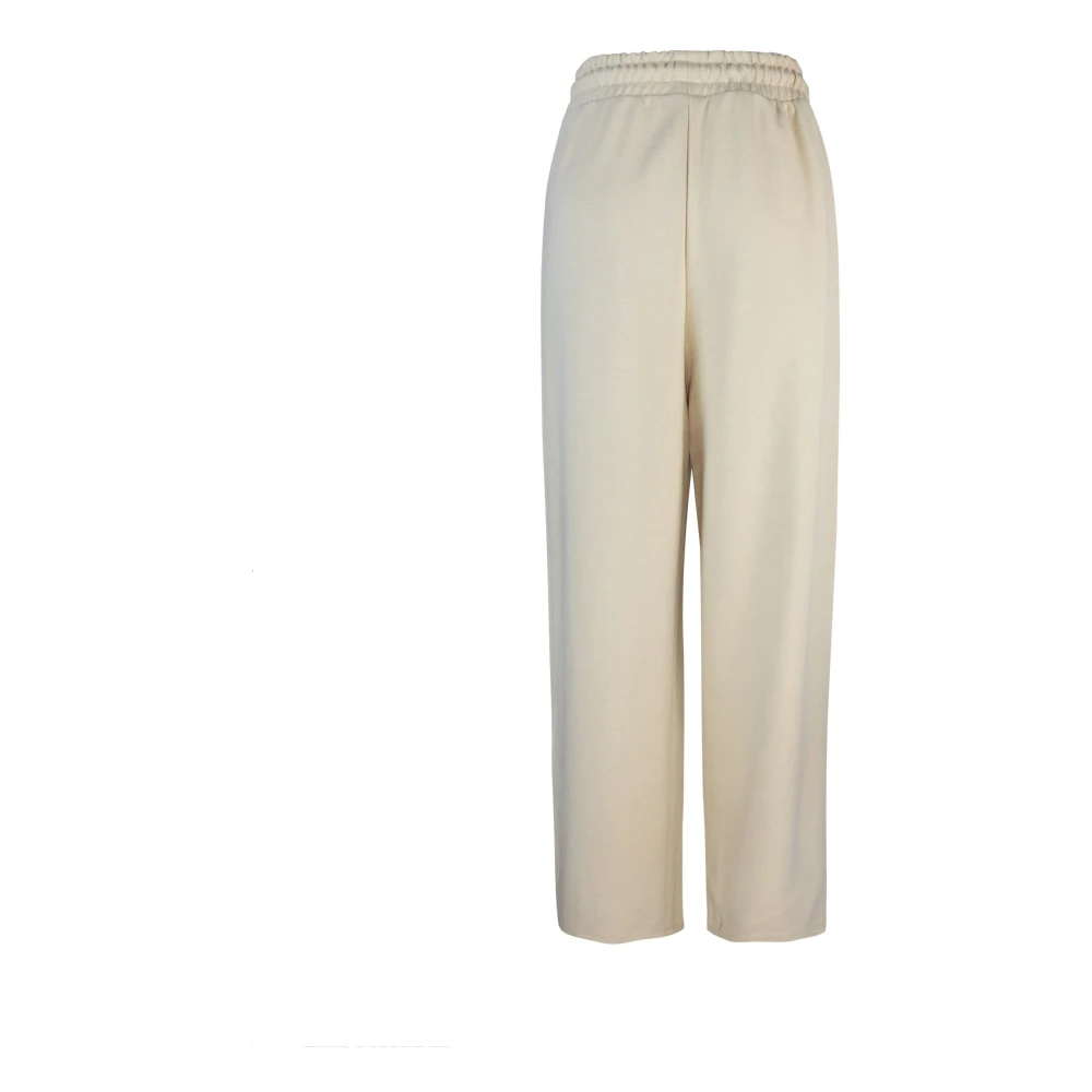 PATRIZIA PEPE Decoratieve Snap Broek Beige Dames
