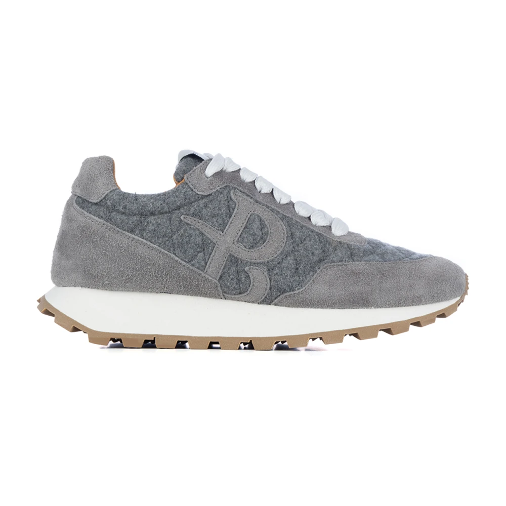 Ballantyne B-logo Sneakers met veters Dames Schoenen Grijs