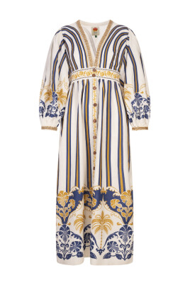 multicolour-linen-viscose-dresses
