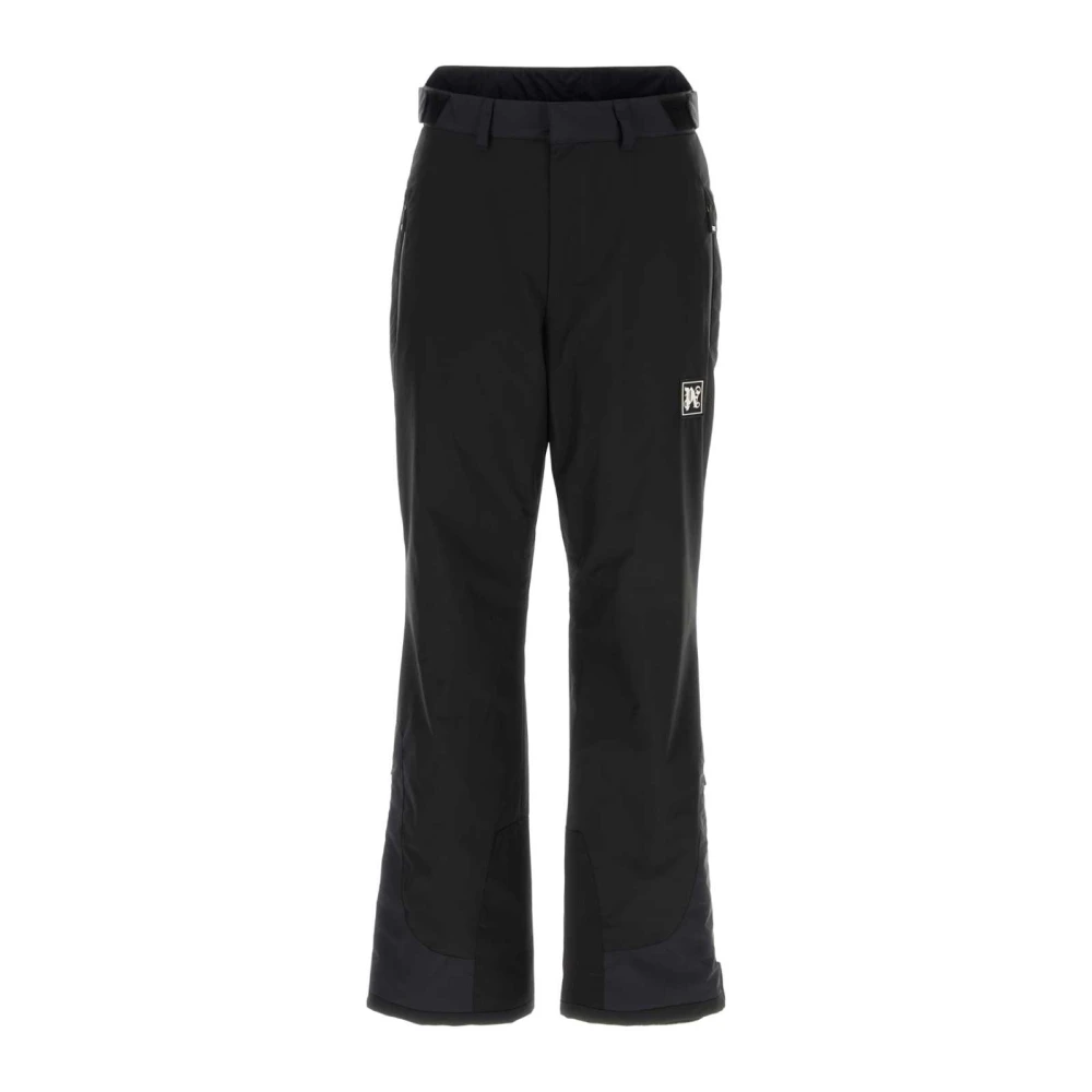 Palm Angels Men's Black Trousers, L, Ski Pant - Polyester