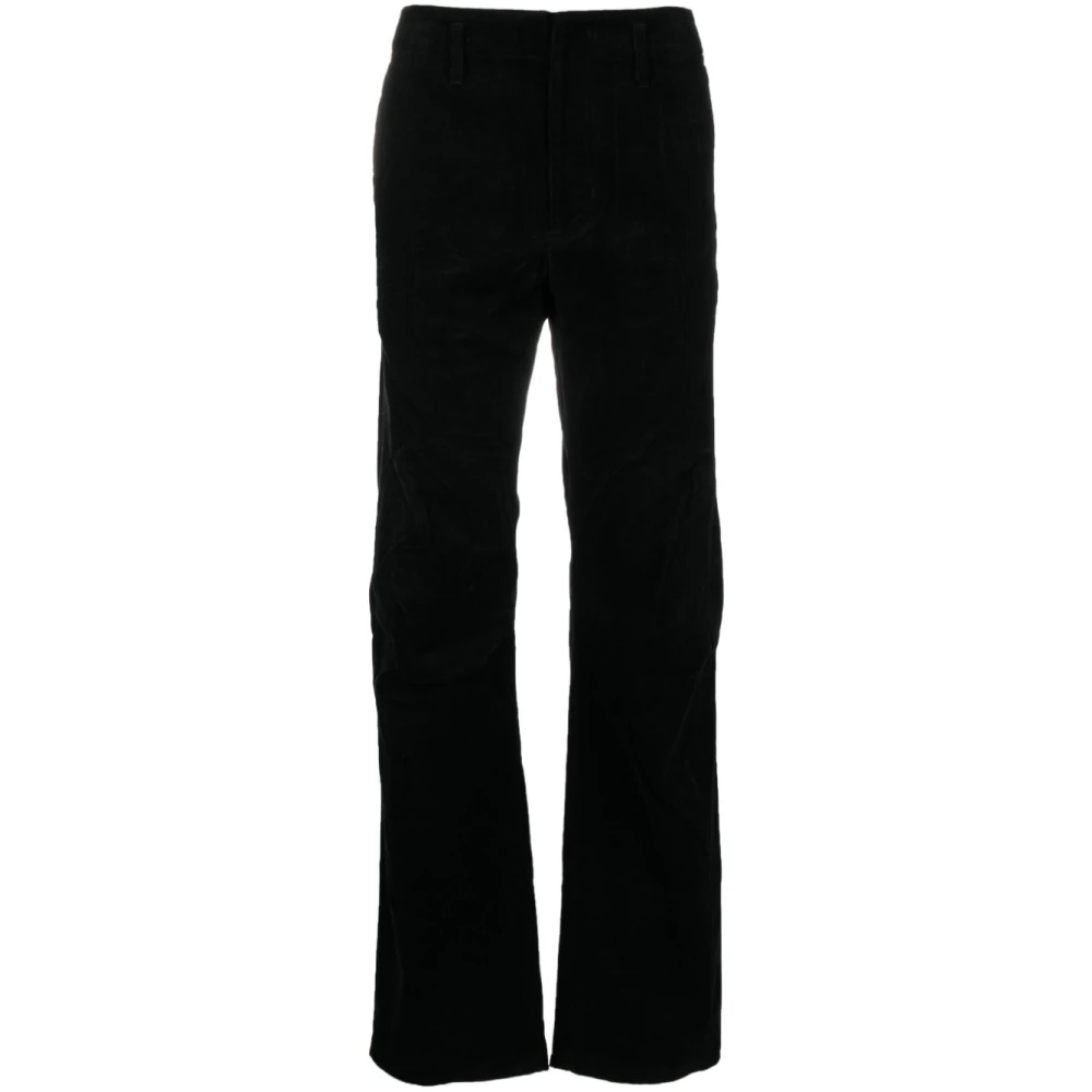Post Archive Faction Zwarte Corduroy Broek Black Heren