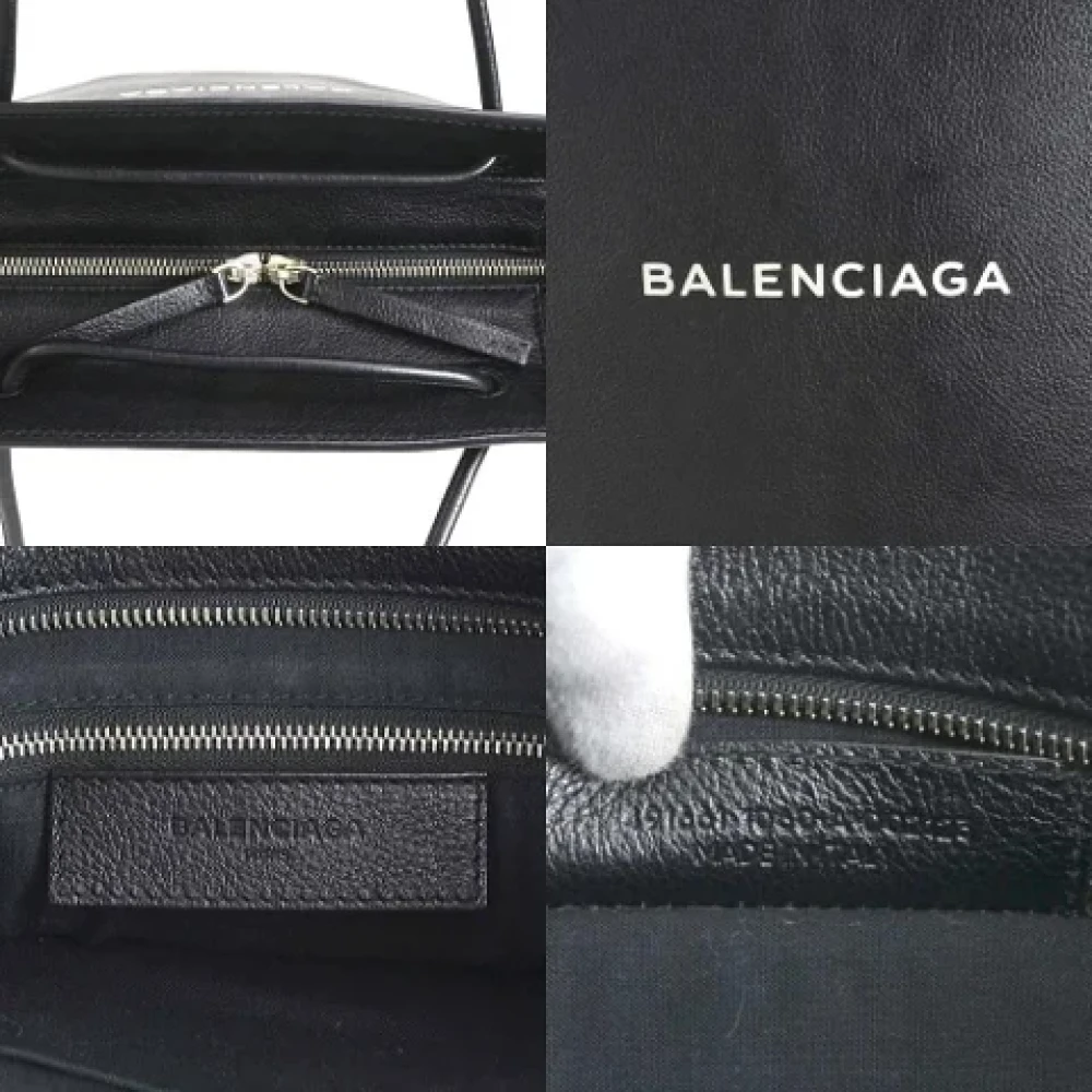 Balenciaga Vintage Pre-owned Leather shoulder-bags Black Dames