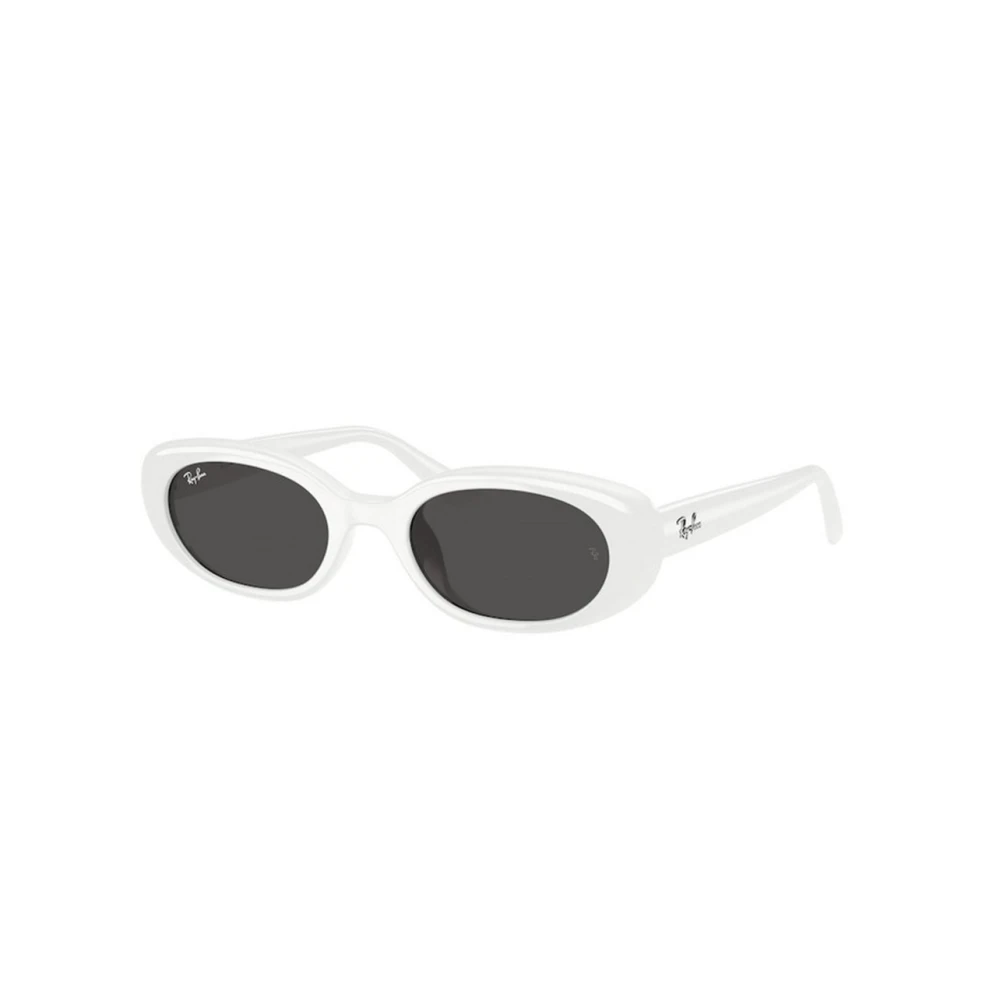 Ray-Ban Sunglasses Bio-Based - White Frame Grey Lenses 53-21, RB4441D - Image 6