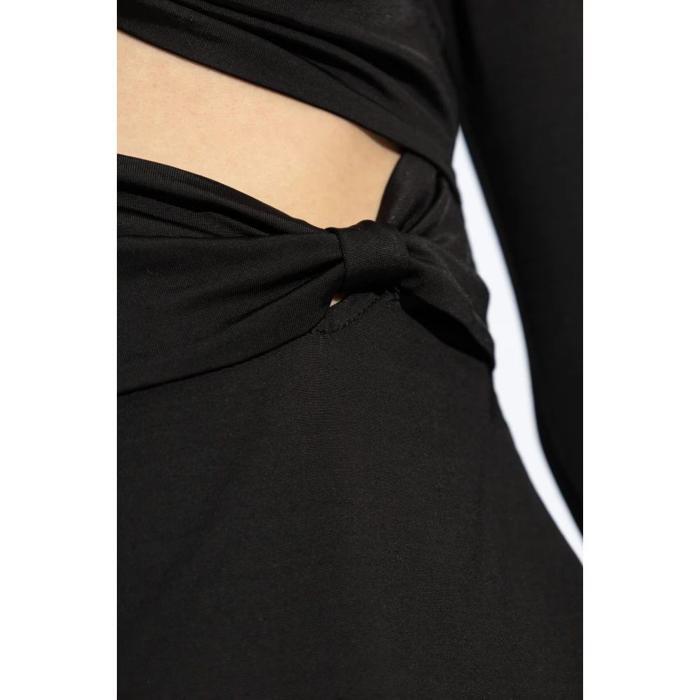 Cult Gaia Top Rosia Black Dames