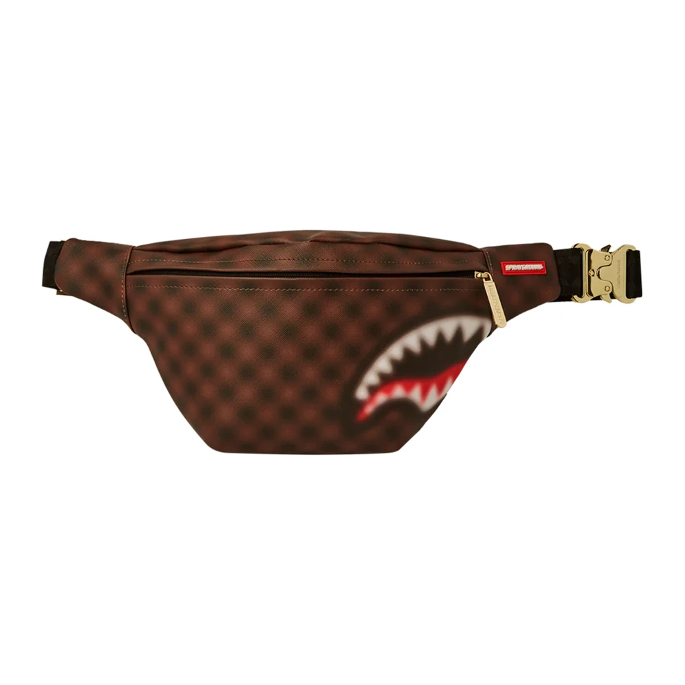 Sprayground Paris Haj Smart Crossbody Väska Brown, Herr