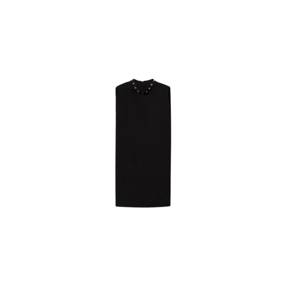 Twinset Zwarte Jurk Aw24 Stijlvolle Dameskleding Black Dames