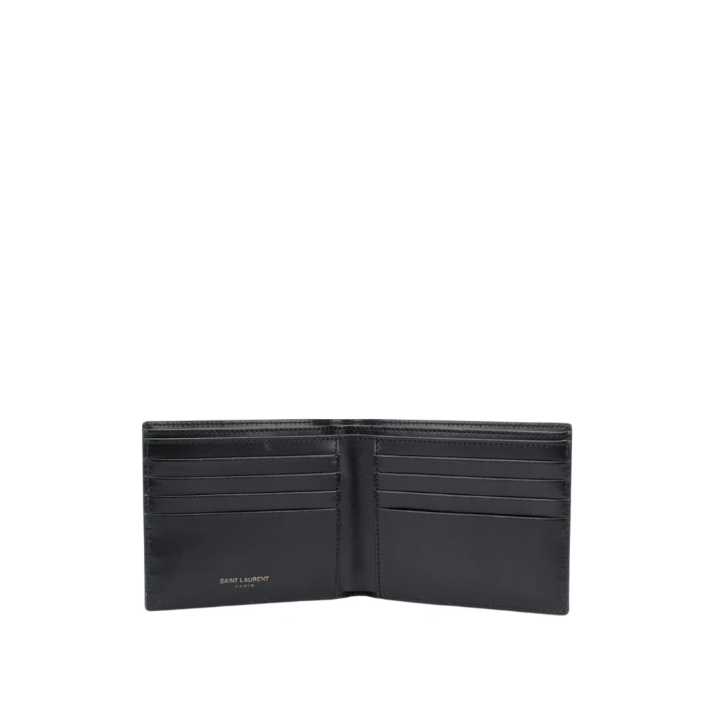 Saint Laurent Portemonnee Black Heren