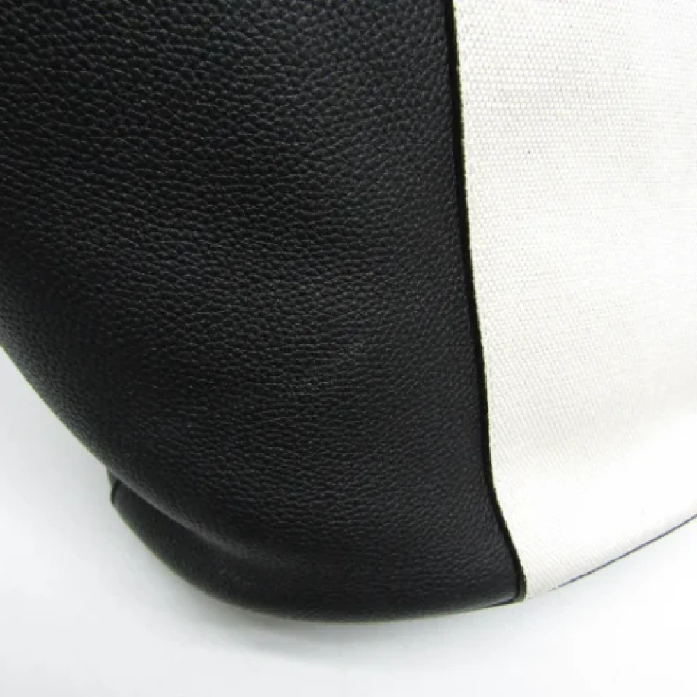 Bottega Veneta Vintage Pre-owned Canvas bottega-veneta-bags Black Dames
