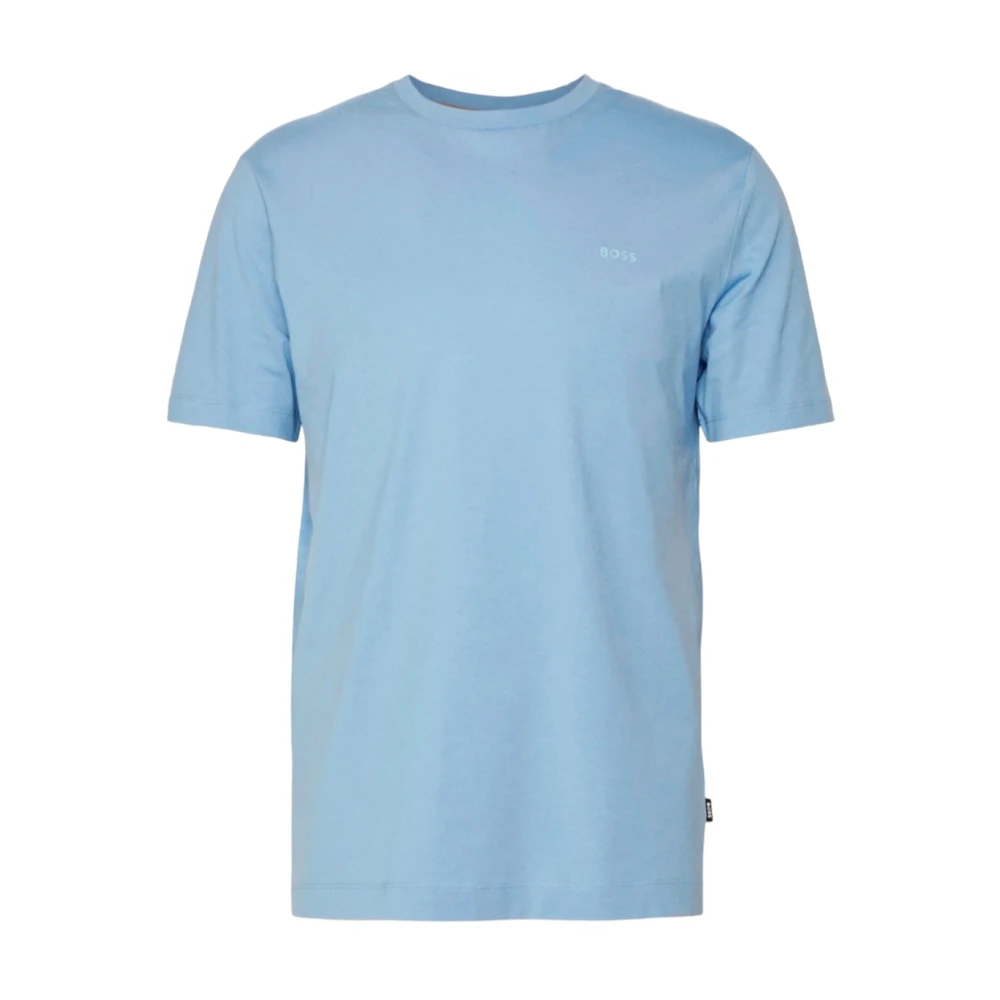 Boss Casual Ronde Hals Katoenen T-Shirt Blue Heren