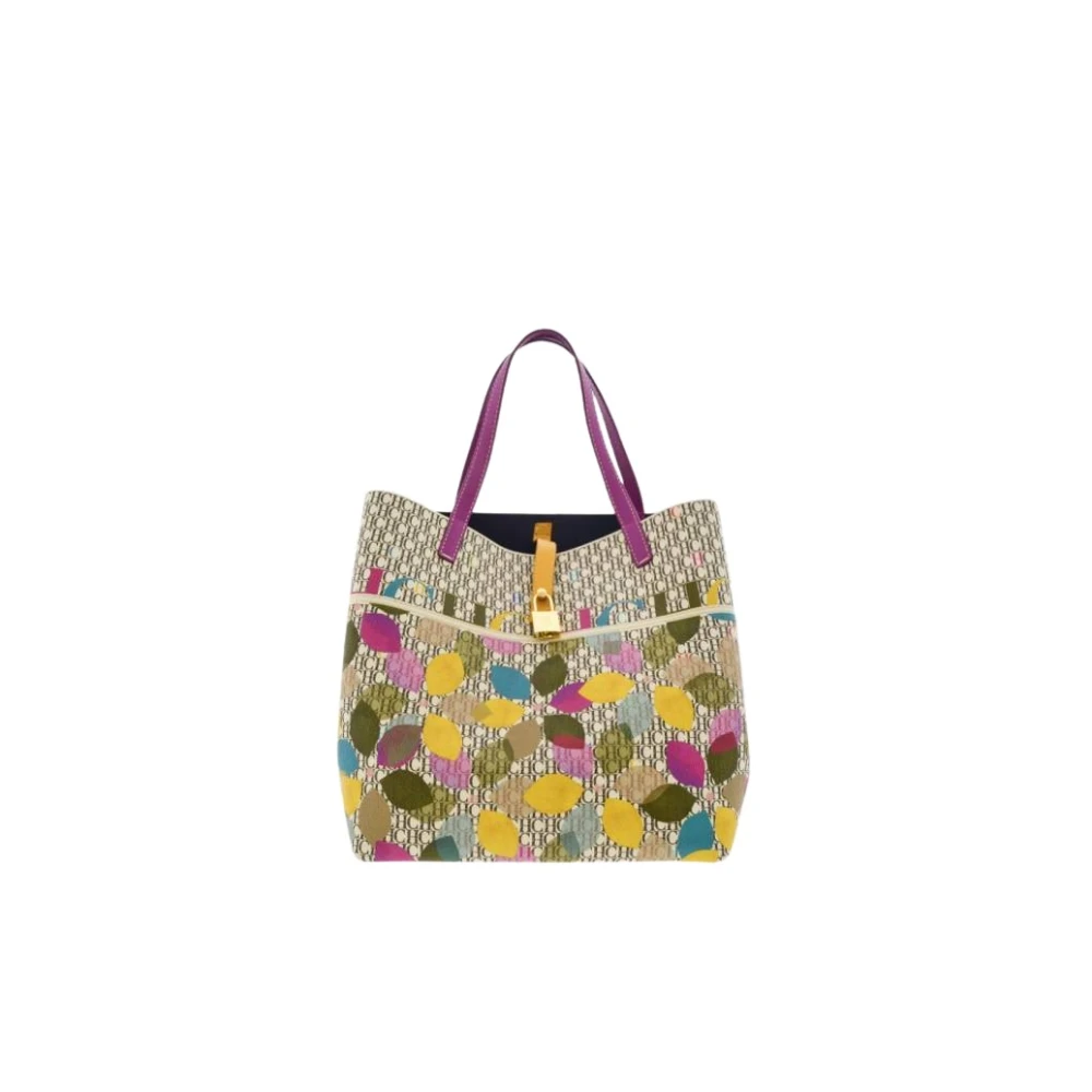 Carolina Herrera Matryoshka Locked M Traveller Pétalos Tas Multicolor Dames