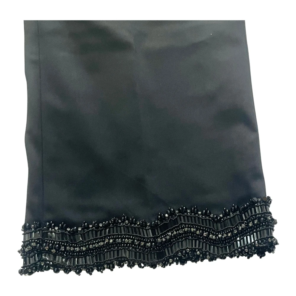 Dondup Elegante Enkel Steen Broek Black Dames