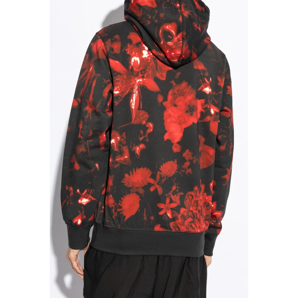 alexander mcqueen Hoodie Red Heren