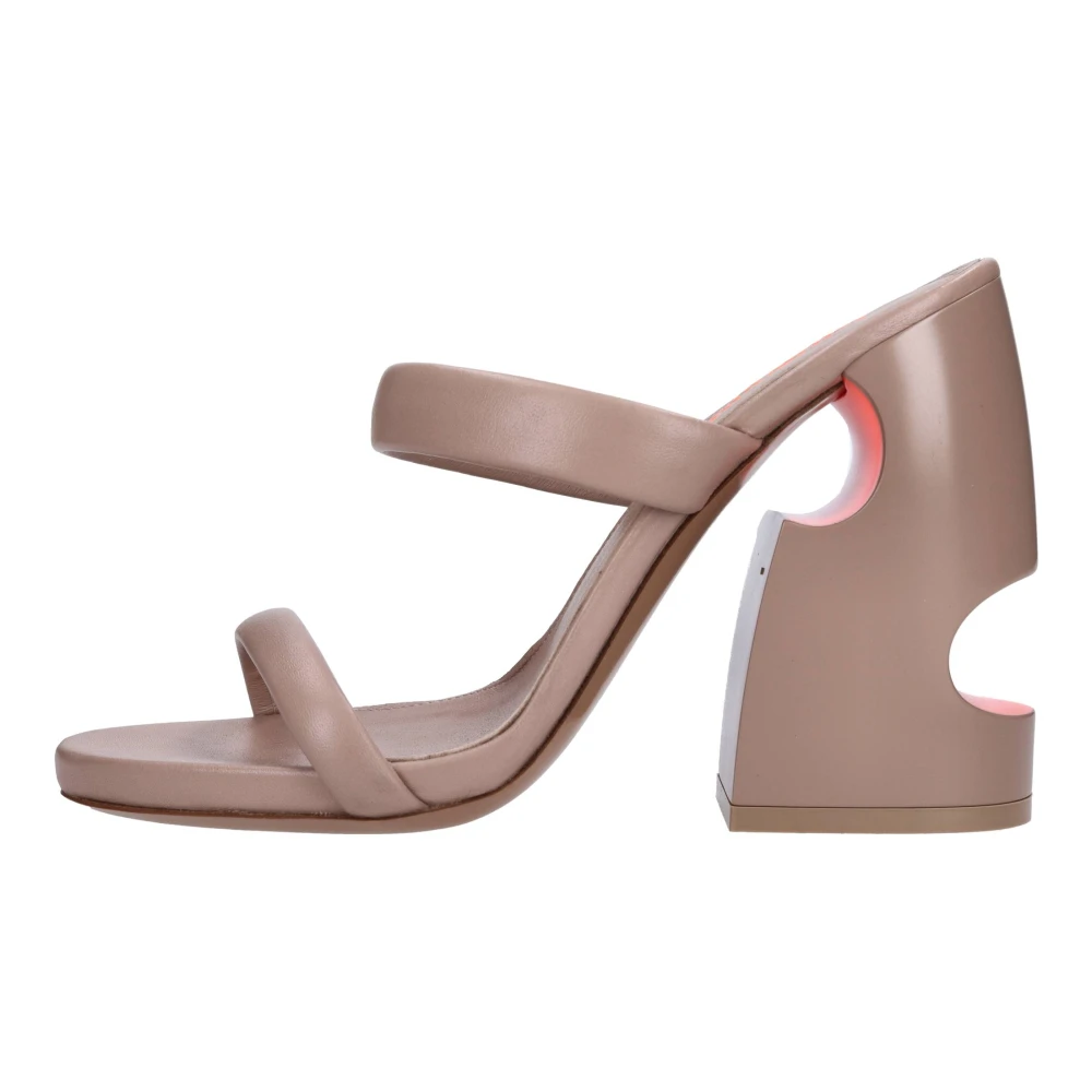 Shoes > Heels > Heeled Mules - - Off White - Modalova