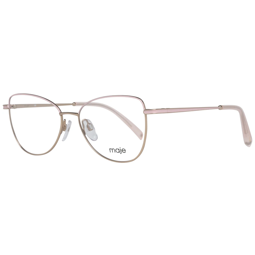 Maje Roze Gouden Dames Optische Monturen Pink Dames