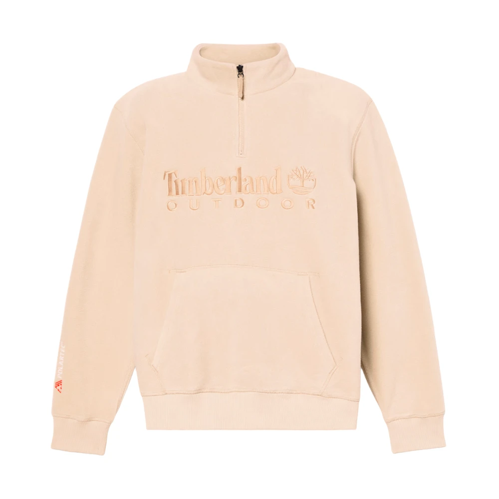 Timberland Veelzijdige Zip Sweatshirt Beige Heren