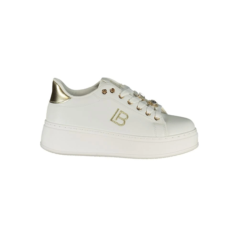 Laura Biagiotti Mujer Blanco - Sneaker Bordada - Shoes - 39 Eu - Sneaker Bordada