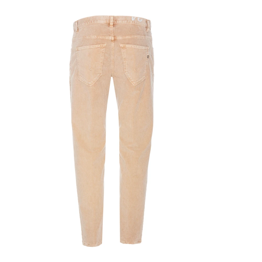 Dondup Beige Denim Jeans Beige Heren