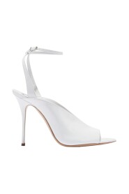 Sandalen met hoge hakken