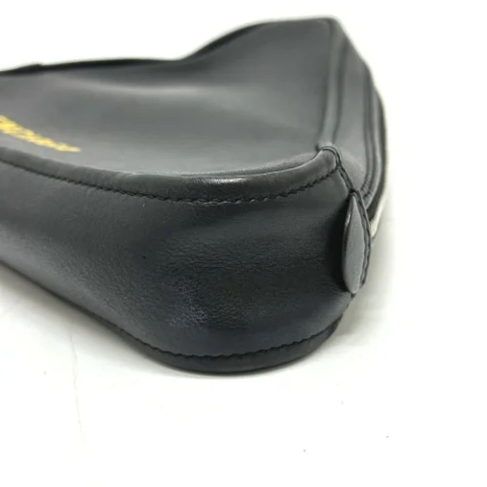 Balenciaga Vintage Pre-owned Leather clutches Black Heren