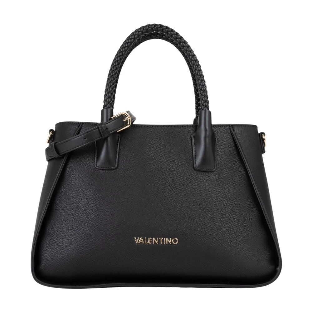 Valentino By Mario Valentino Women's Black Handbags, One Size, Sac Cabas Eris Re