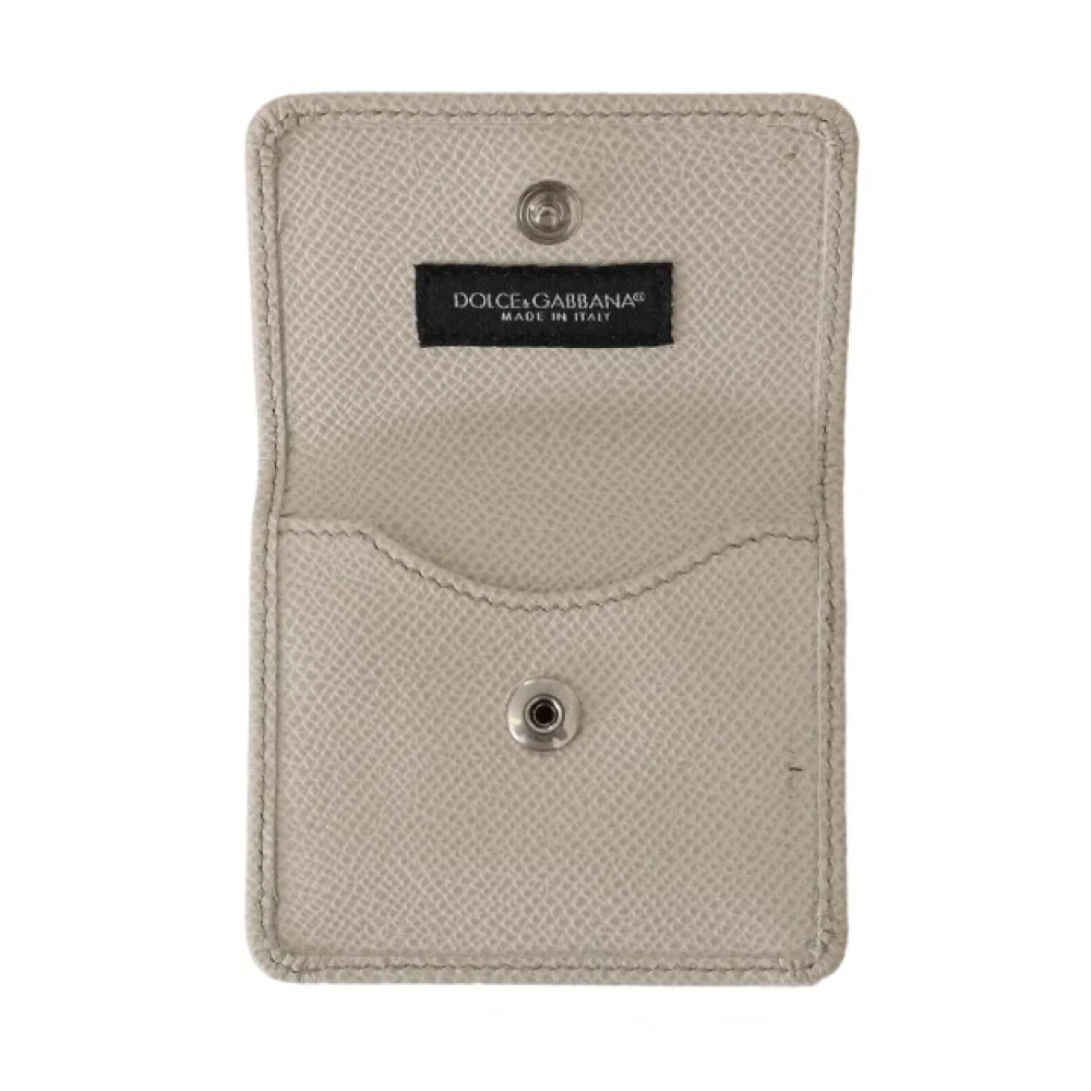 Dolce & Gabbana Pre-owned Leather wallets Gray Dames