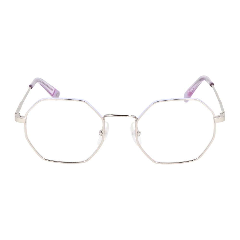 Etnia Barcelona Lisa 47O Metalen Frame Onregelmatige Vorm Gray Unisex