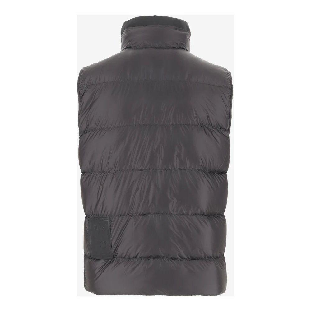 Ten C Zwarte Nylon Donsjas Black Heren