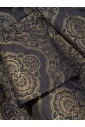 navy-jacquard-ruffle-skirt