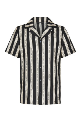 chic-black-and-ivory-striped-shirt