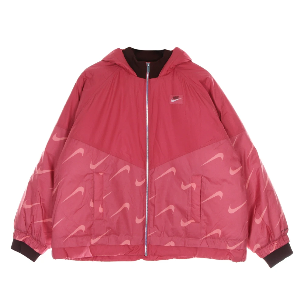 Nike Pink Jackets, Female, M, Icon Clash Down Jacket