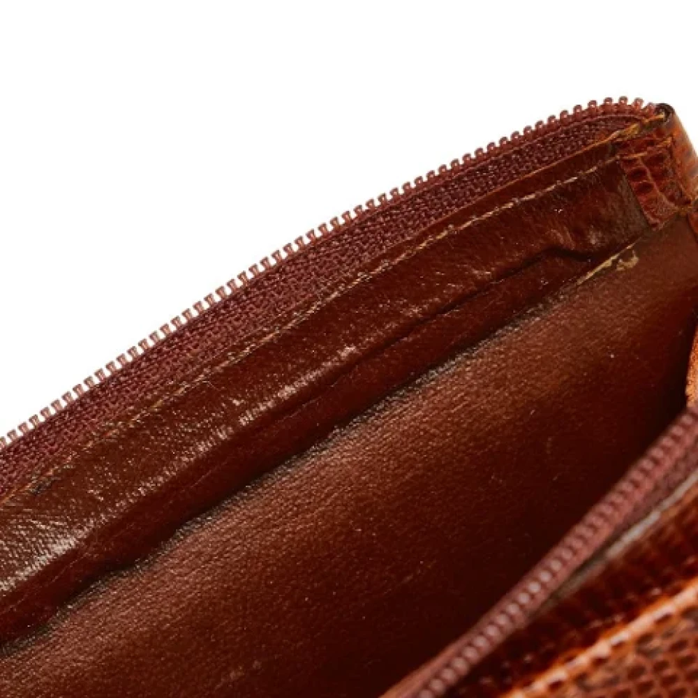 Salvatore Ferragamo Pre-owned Fabric pouches Red Dames